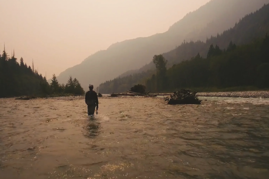 Skating for Bulls in the Upper Pitt River
